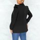 thumbnail image 3 of Blazer de moda para mujer, abrigo de traje liso con botones, abrigo informal de manga larga sin sombrero, abrigo para mujer, 3 of 6
