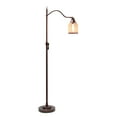 thumbnail image 2 of All The Rages Lalia Home - Lampe de Sol - 1 Douille - Arqué - bronze Rouge Rustique, 2 of 6