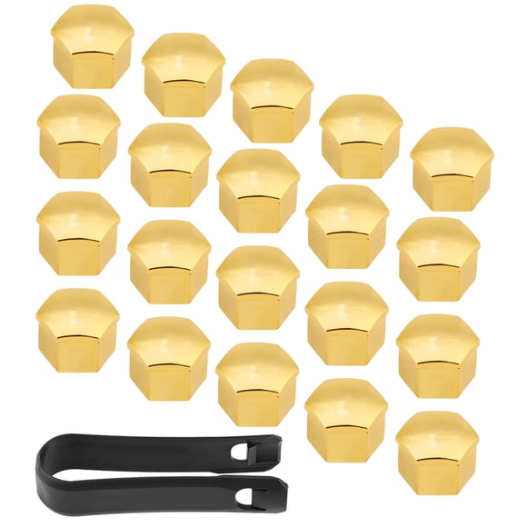 Tapa de tuerca de rueda, 20 piezas, 17 mm, universal, para coche, elegante y moderna
