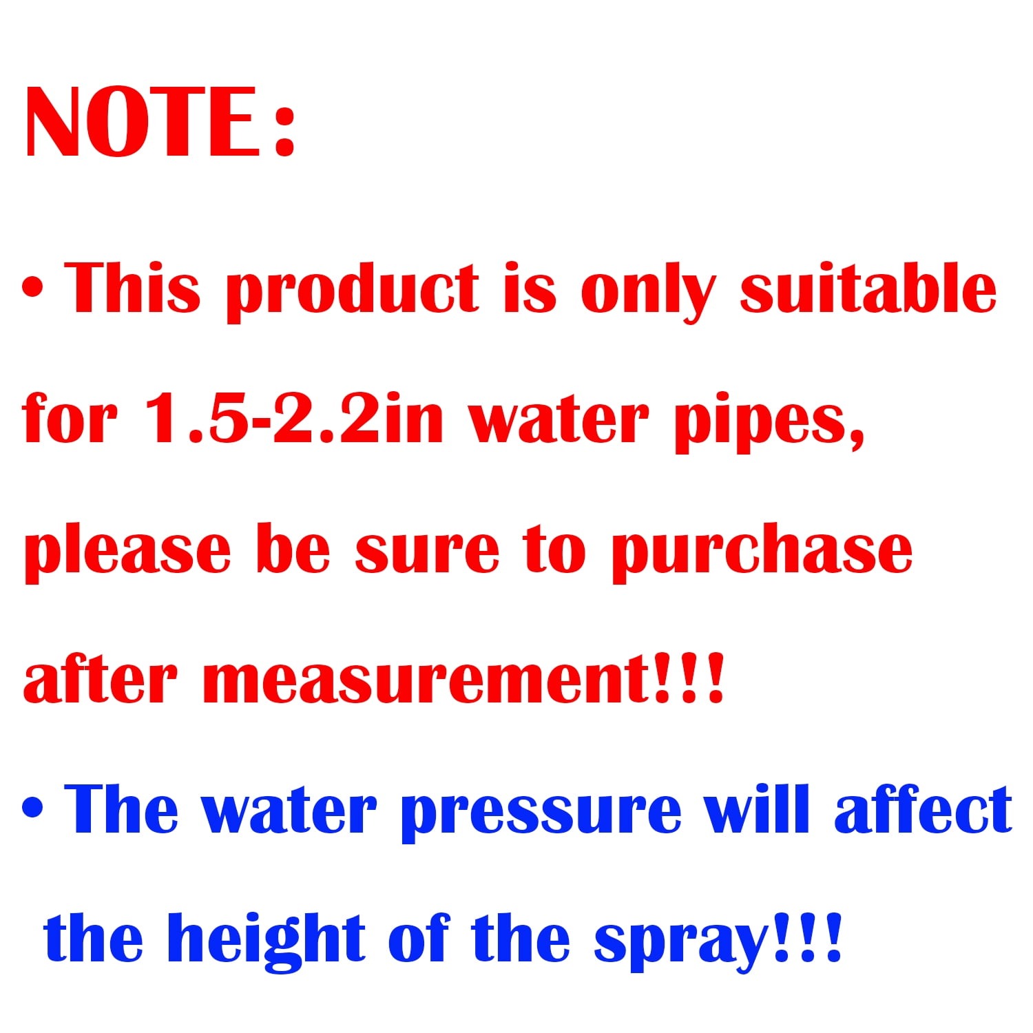 Pool Fountain, Luminous Double Spray Spa and Swimming Pool Waterfall Fountain for Above Ground/Inground Pools, Adjustable Nozzle Outdoor Garden Sprinkler Fountain Cooler