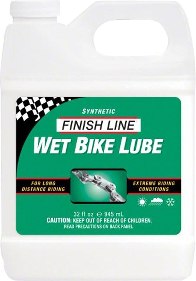 Finish Line WET Bicycle Lube, 32 Oz.