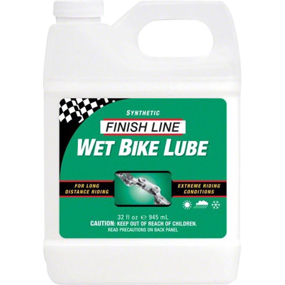 Finish Line WET Bicycle Lube, 32 Oz.