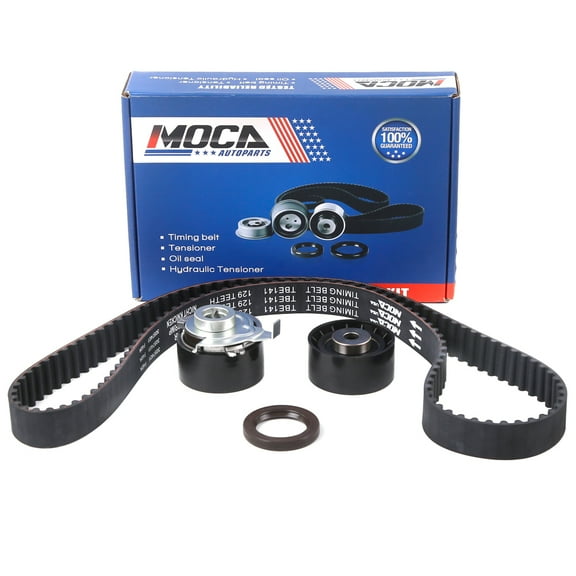MOCA AUTOPARTS Timing Belt Kit Fit for 01-04 Ford Escape & 00-04 Ford Focus 2.0L