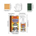 thumbnail image 3 of Kitchen Grease Cleaner Kitchen Cleaner Hood Cleaner Grease Net Heavy Grease Remover 120ml, 3 of 5