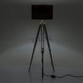 thumbnail image 3 of THOR INSTRUMENTS Modern Antique Tripod Floor Lamp Black Lamp for Living Room Bedroom Office Decor (Without Shade) Rustic Vintage Home Decor Gifts, 3 of 4