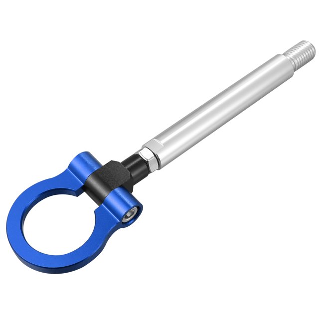 Delantero Parachoques Remolque Remolque Gancho Anillo Remolque Aluminio Aleación Azul