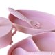 thumbnail image 3 of Taza de paja de silicona, inodoro, forma de dibujos animados, mango antideslizante, taza para niños pequeños, color rosa recién nacido, 3 of 5