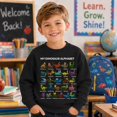 thumbnail image 2 of Hoodies for Boys Back To School Dinosaur Print Short Sleeve Crew Neck Warm Sweatshirt Boys School Uniform Size 5-6 Years, 2 of 4