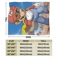 thumbnail image 3 of Super Mario Blanket, Super Soft Throw Blanket For Bed Sofa Couch, Cozy Flannel Blanket For Bedroom Livingroom, 50"X40", 3 of 9