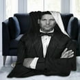 thumbnail image 2 of Blanket Paul Rudd Soft and Comfortable Warm Fleece Throw Blankets Yoga Blankets Beach Blanket Picnic Blankets Gift for Dorm Room Office Decor Sofa Bed Camping Travel All Season, 2 of 6