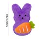 thumbnail image 2 of Peep Easter Bunny, Rabbit Plush toy Holding Carrots, Animal Stuffed Plush toy, Dolls That Everyone Deserves to Have During Easter(Yellow), 2 of 2