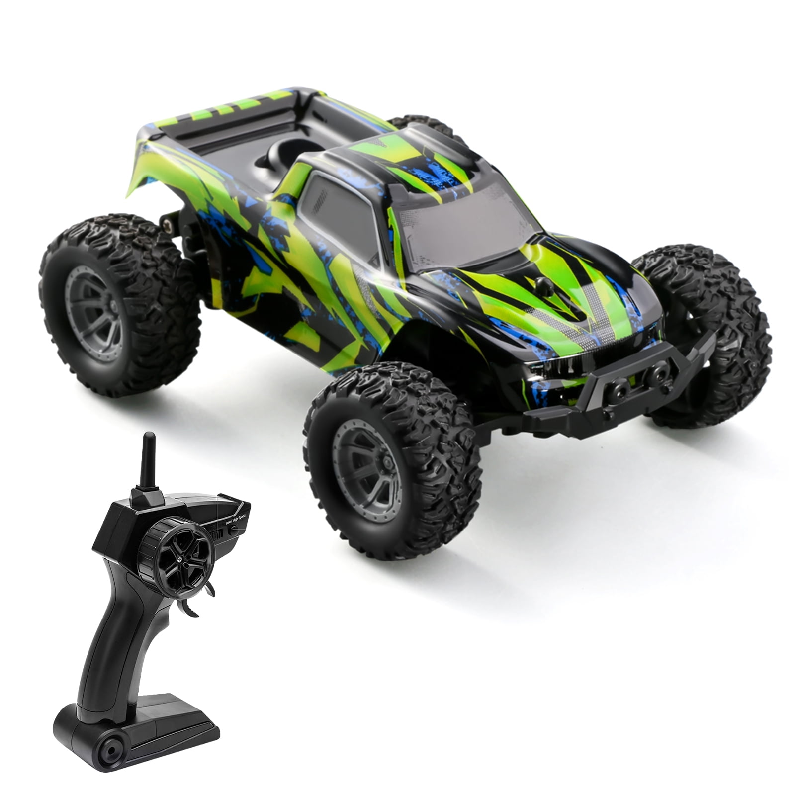 1:32 Scale 2.4Ghz 2WD Drive Rock Crawler Off-road Remote Control RC Car Truck US 