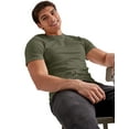 thumbnail image 4 of Hanes Originals Men's T-Shirt Short Sleeve Tri-Blend Crewneck Modern Fit, 4 of 5