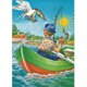thumbnail image 1 of Diamond Painting (DB0162) Kit Cuadrado Pescador Activo Rhinestone 5D (NH025) 20X30cm FLhrweasw Nuevo, 1 of 1