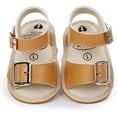 thumbnail image 4 of Baby Girls Boys Sandals Premium Soft Anti-Slip Rubber Sole Infant Summer Outdoor Shoes Toddler Newborn First Walker Crib Shoes, 4 of 6