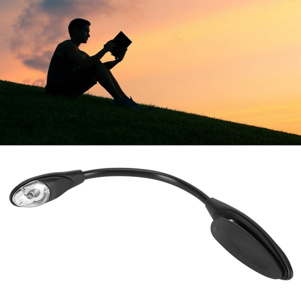 Gupbes Mini LED Book Light Lampe de lecture flexible portable avec