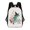 Color, variant on Witch Frog Floral Whimsical Art Backpack Backpack Student Backpack Cartoon Canvas Backpack