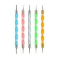thumbnail image 3 of 37pcs Mandala Dotting Tools Set with Stencils Palette Paint Brush Ball Stylus Pens for Painting Rocks Nails Canvas Coloring Art Drawing, 3 of 7