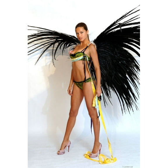 Best Posters Adriana Lima Mini Poster 11Inx17In 11x17 Poster Color Category: Multi, Unframed, Ages: Adults, Rectangle