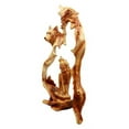 thumbnail image 5 of Ebros Large Rustic Faux Wood Wildlife Scene Howling Wolf Pack Figurine 12.5"H, 5 of 9