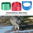 thumbnail image 3 of CRILSTYLEO 18Pcs Pigeon Leg Bands Aluminum with Assorted Colors Durable Rings for Racing and Aviary Birds, 3 of 6