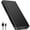 Black, variant on 20000 mAh Portable Charger Power Bank Dual USB Battery Pack for iPhone, iPad, Galaxy, Android, Pixel and Tablet (Black)