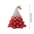 thumbnail image 3 of Bougies de Noël Feuilles Rouges Sapins de Noël Chauds pour Familles Ou Collègues et Ils Profitent d'Une Atmosphère Confortable et d'Une Fragrance Agréable, 3 of 6