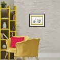 thumbnail image 3 of Stupell Industries Eclectic Blue Vespa with Yellow Border Black Framed Print Under Glass, 21 x 17, by Lanie Loreth, 3 of 8