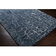 thumbnail image 4 of Hauteloom Story Wool Living Room, Bedroom Area Rug - Modern Abstract Contemporary Carpet - Blue, Gray - 8', 4 of 15