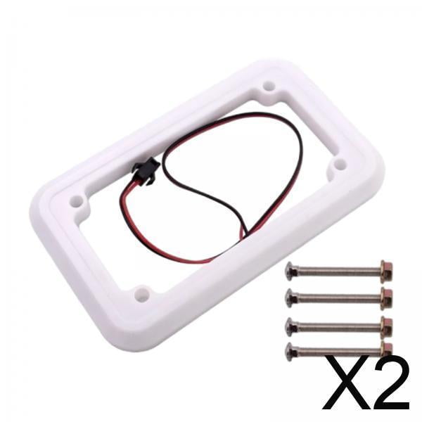 Marco decorativo,Reemplazo del marco del aceptador de monedas con LED de colores,Piezas para máquinas expendedoras Suministros para juegos arcade,Marco exterior decorativo con LED para aceptar