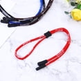 thumbnail image 4 of KAKOWELY Corde de Lunettes de Sport 4 Pcs Corde de Lunettes de Sport Extérieure Réglable Corde de Lunettes Portable Antidérapante pour Usage Quotidien (Rouge, Bleu, Noir, Marron), 4 of 5