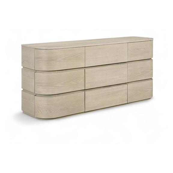 Meridian Furniture Annalise Natural Solid Wood Dresser