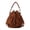 Brown, variant on Huhudde Simple Yet Sophisticated Women's Handbag With Roomy Interior And Bucket Design Shoulder Bag For Various Occasion