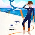 thumbnail image 3 of Traje de Baño de Manga Larga para Surf, Protección para , Traje de Buceo para S Sunnimix Traje de buceo para niños, 3 of 7
