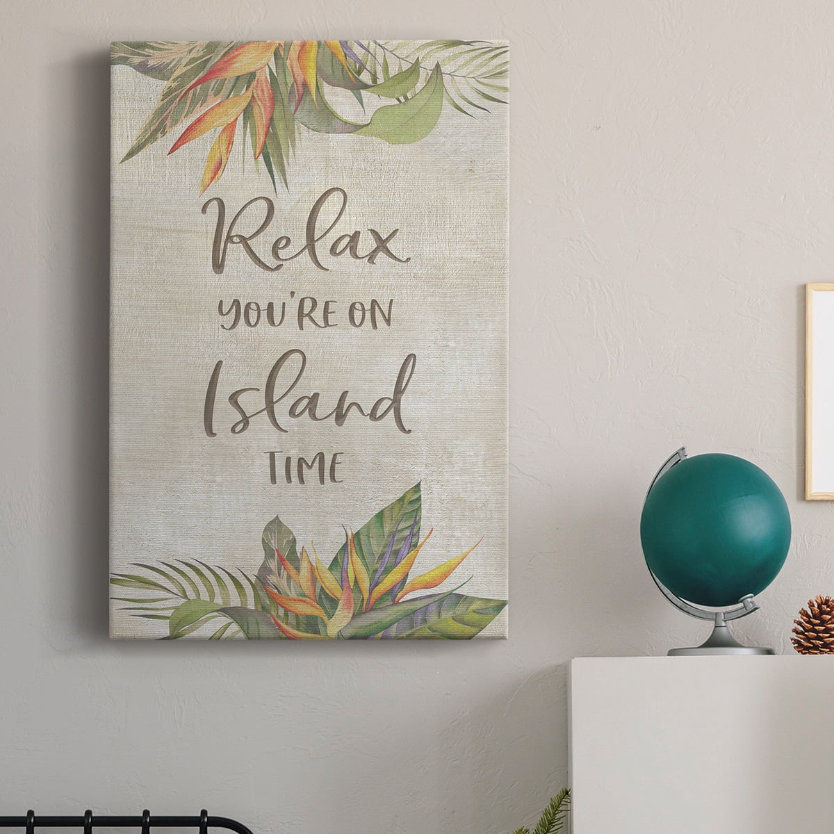 You're On Island Time Premium Gallery Wrapped Canvas - Ready to Hang