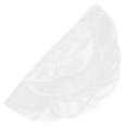 thumbnail image 1 of Fitted Round Table Cover Transparent Tablecloth Stain-Resistant For Catering 1Pack, 1 of 4
