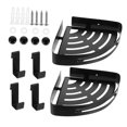 thumbnail image 3 of FONDOTIN 2Pcs Metal Shower Shelf Stainless Steel Storage for Household Users Home Use, 3 of 5