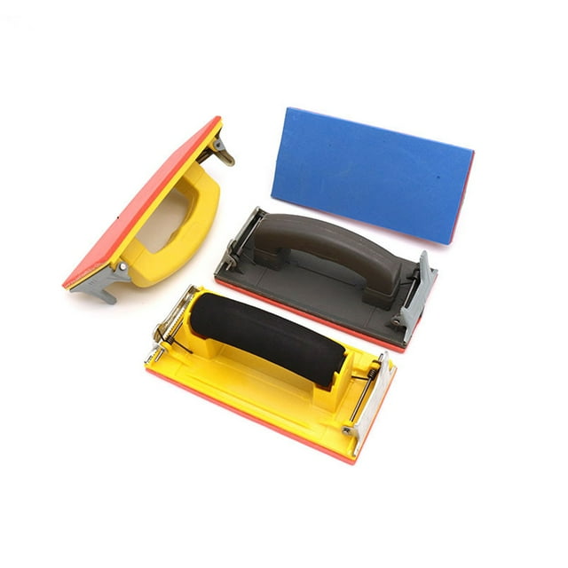 Xingzhi Hand Grip Sandpaper Holder Plastic Handle Handheld Sand Paper Handheld sand paper frame Frame Grinding Polished Tools