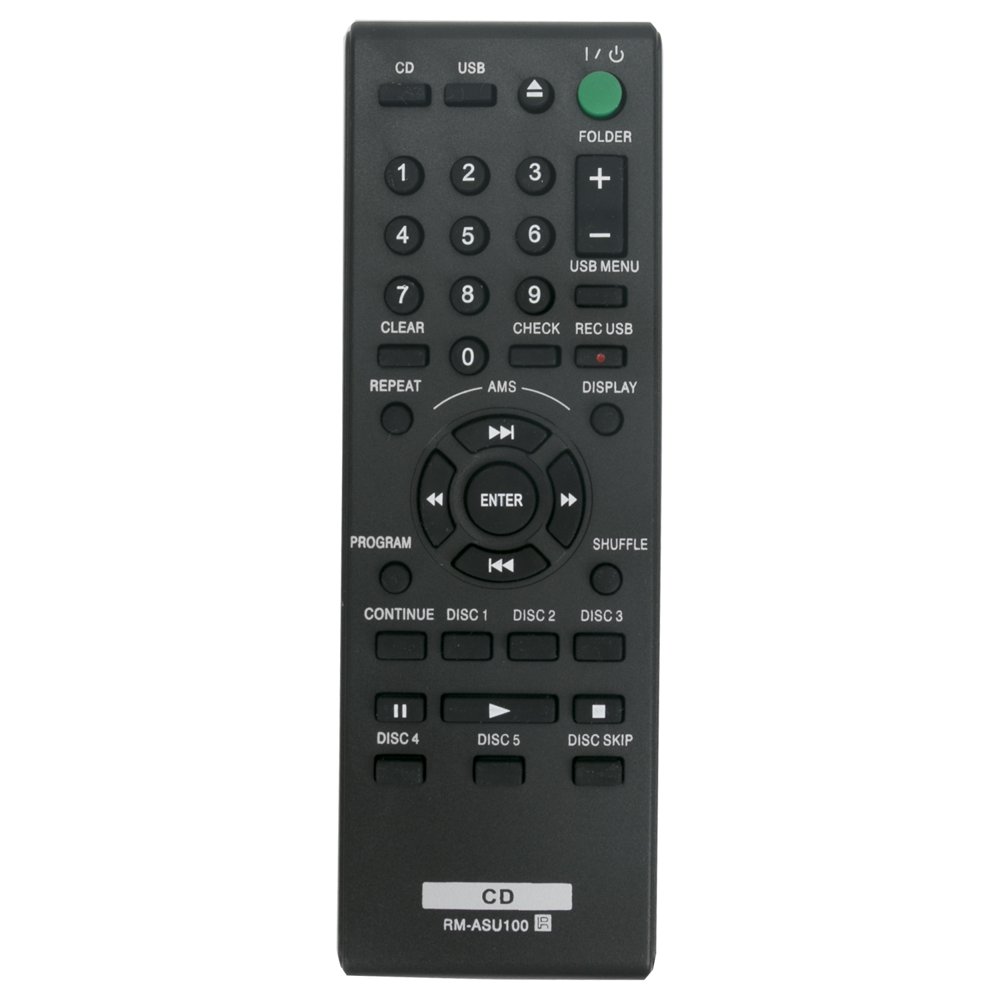 New RMASU100 Replaced Remote Control fit for Sony 5Disc CD Changer