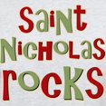 thumbnail image 3 of CafePress - Saint Nicholas Rocks Light T Shirt - Men's Classic Graphic T-Shirt, 3 of 4
