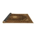 thumbnail image 2 of Ahgly Company Indoor Round Medallion Brown Traditional Area Rugs, 6' Round, 2 of 4