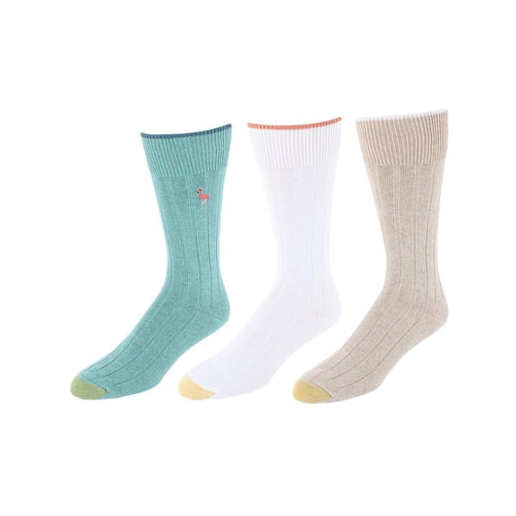 Gold Toe Hampton Casual Dress Socks (Pack of 3) (Men)