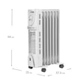 thumbnail image 4 of Calefactor Heat Wave Eléctrico 2 en 1 Blanco, 4 of 4