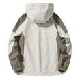 thumbnail image 5 of GEWSEY Womens Winter Snow Jacket Mountain Hiking Jacket Windbreaker Rain Coat Plus Size Outdoor Jacket Fleece Lined Down Coat (White, 3XL), 5 of 5