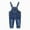 ZG# Blue, variant on Vividxx Pants For Girls Casual Boys' And Girls Denim Shoulder Jumpsuits Children 3-4 Years