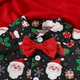 thumbnail image 5 of Little Boys Christmas Pajamas Sets for Toddler Cute Christmas Print 100% Cotton Tee and Pant 2-Piece Pj Set Long Sleeve Shirts Kid Clothing Black, 4-5 Years, 5 of 6