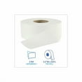 thumbnail image 2 of Boardwalk 3.2 in. x 525 ft. 2-Ply Septic Safe Jumbo Roll Bathroom Tissue - White (12 Rolls/Carton), 2 of 4
