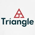 thumbnail image 3 of CafePress - Triangle Logo Baseball Jersey - Cotton Baseball Jersey, 3/4 Raglan Sleeve Shirt, 3 of 4
