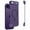 Purple, variant on Magnetic Slim Case for iPhone 17 Compatible with MagSafe, Matte PC Ultra-Thin Bumper Frameless Borderless Minimalist Design with Camera Lens Protector for Men Women, Black