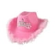 thumbnail image 2 of Sombrero de , accesorios para fotos, sombrero de vaquero occidental para fiesta de baile, vestido elegante Rosa, 2 of 8
